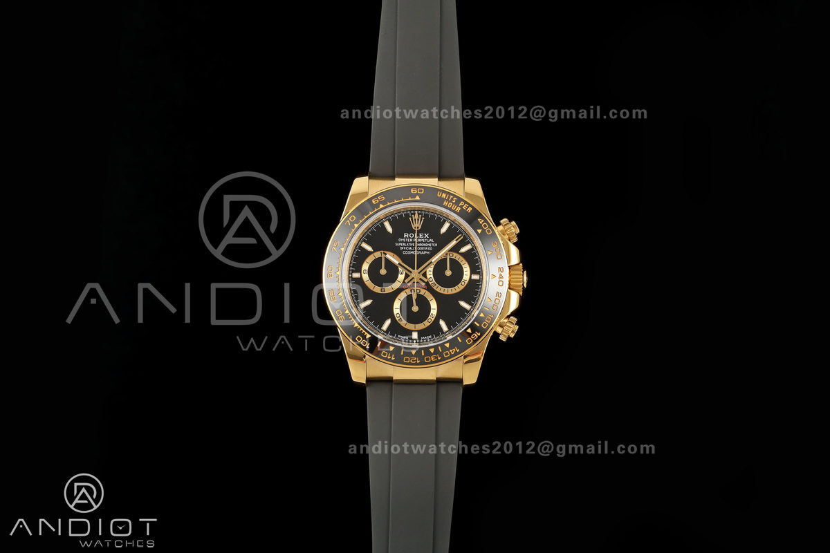 Daytona 126518 Gain Weight YG ZF 1:1 Best Edition Black Dial On Oysterflex Strap SH4131